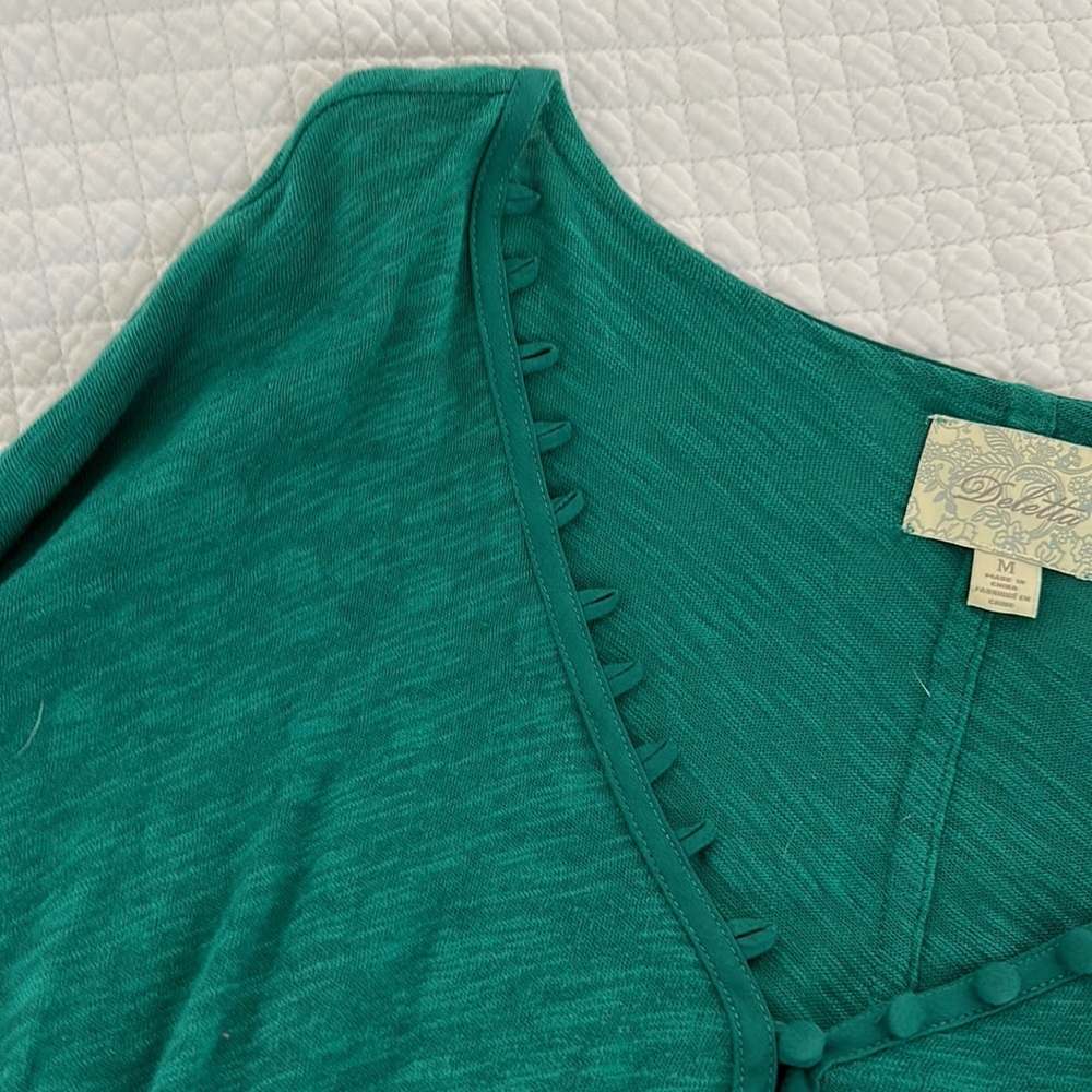 Anthropology Deletta drawstring top - Picture 3 of 5